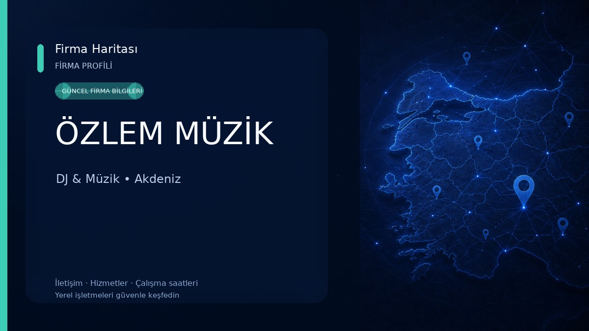 ÖZLEM MÜZİK DJ & Müzik