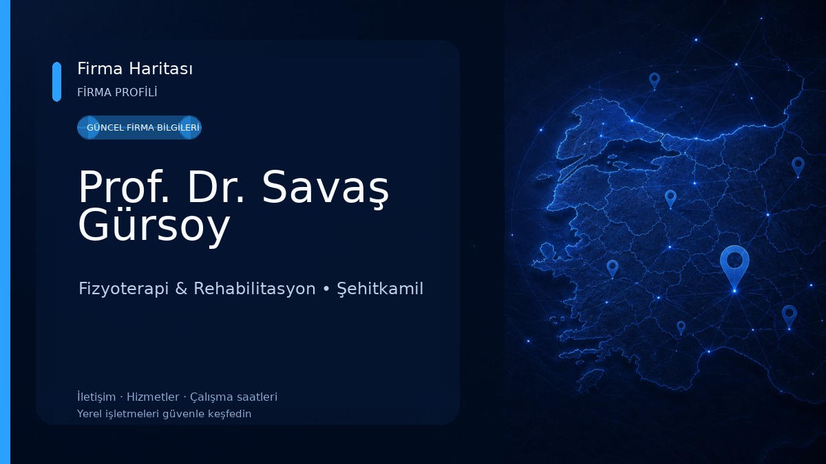 Prof. Dr. Savaş Gürsoy Fizyoterapi & Rehabilitasyon