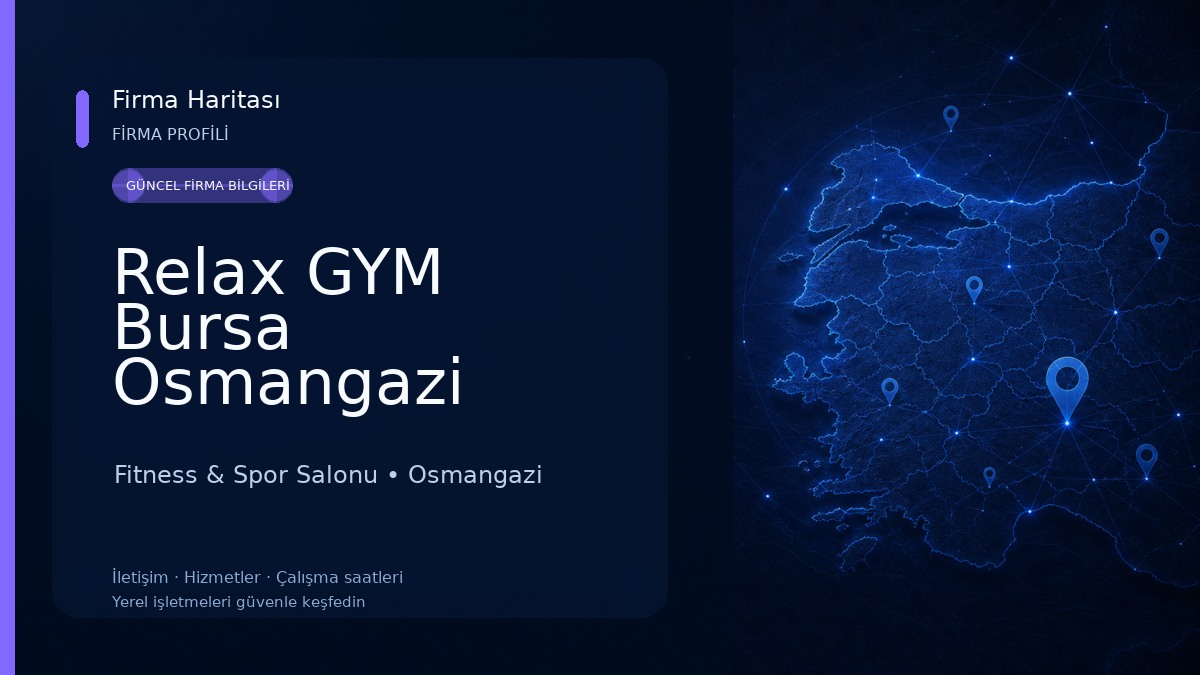 Relax GYM Bursa Osmangazi Fitness & Spor Salonu