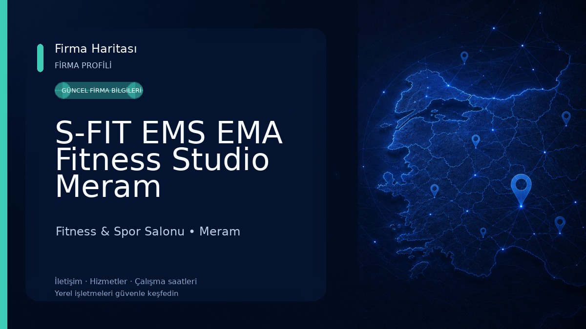 S-FIT EMS EMA Fitness Studio Meram Fitness & Spor Salonu