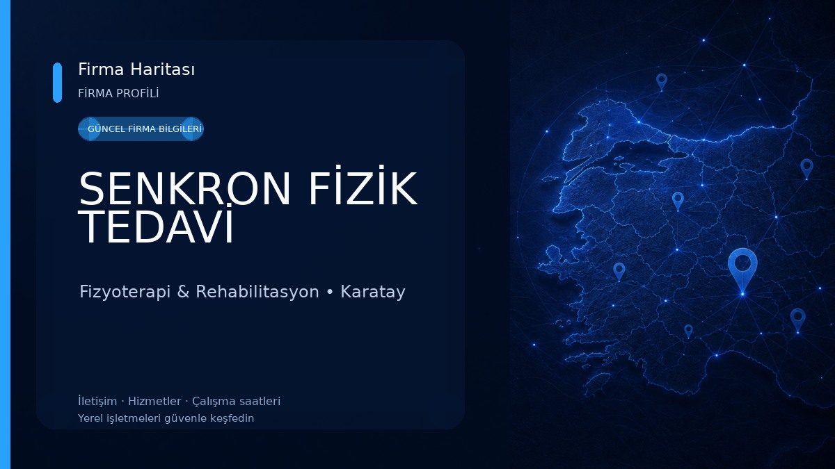 SENKRON FİZİK TEDAVİ 