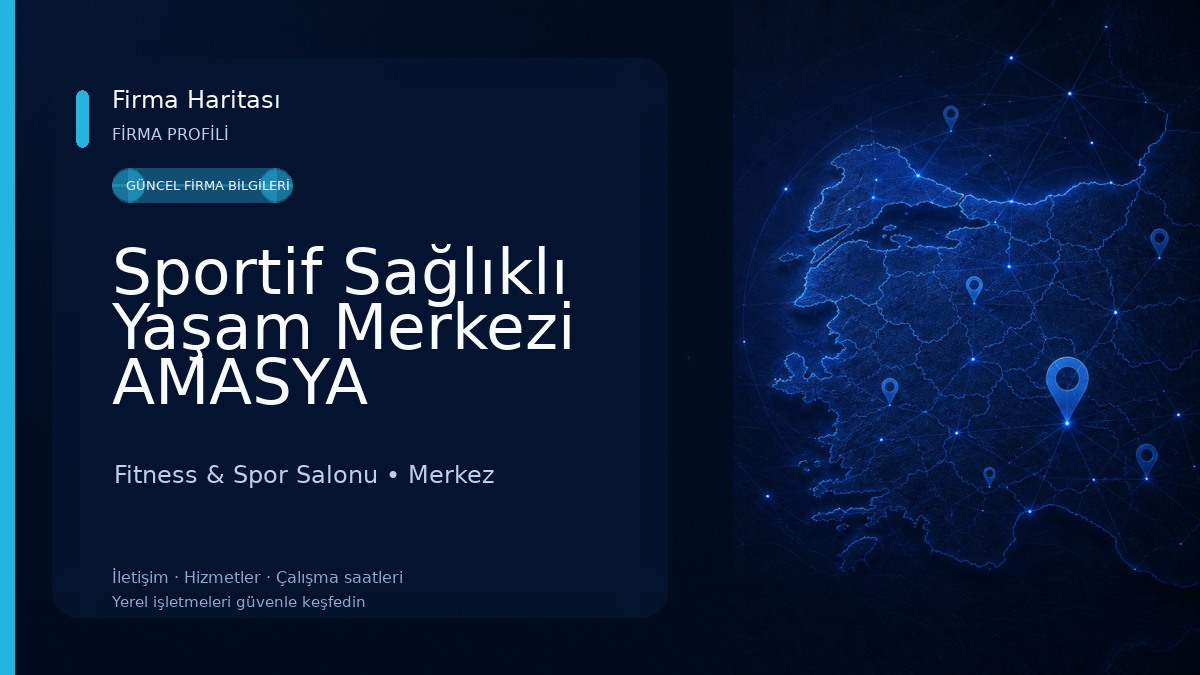 Sportif Sağlıklı Yaşam Merkezi AMASYA Fitness & Spor Salonu