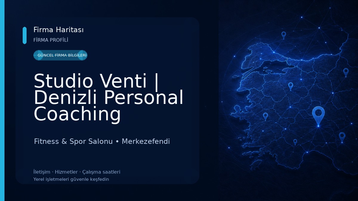 Studio Venti | Denizli Personal Coaching Fitness & Spor Salonu