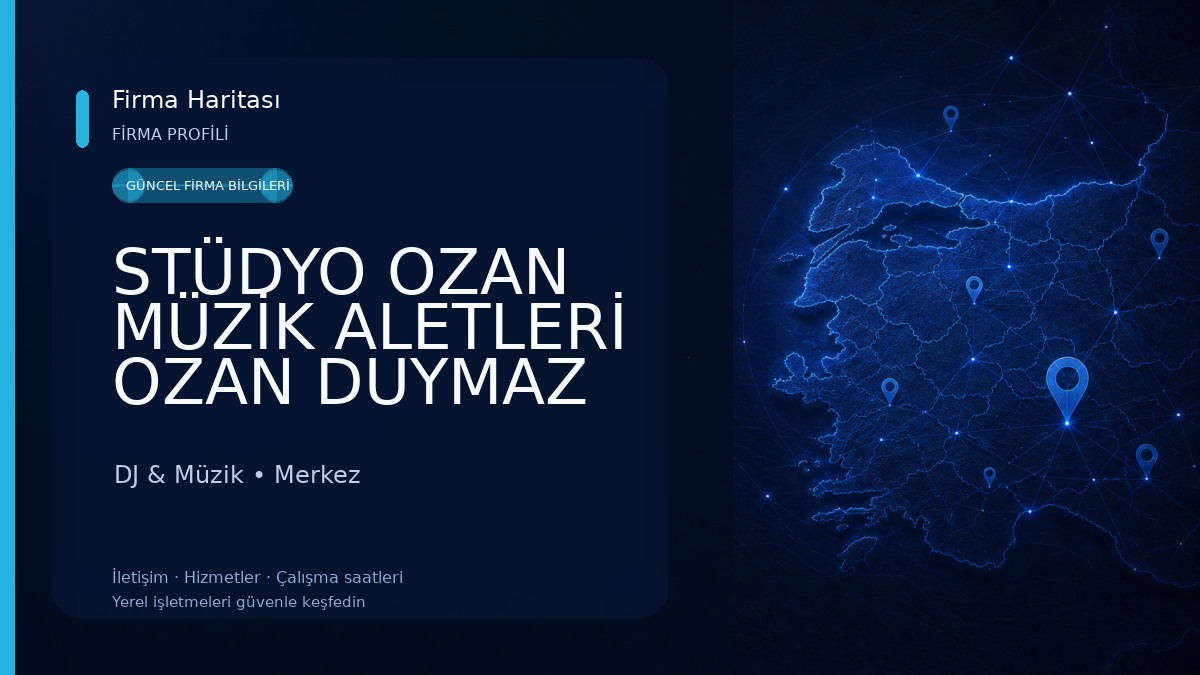 STÜDYO OZAN MÜZİK ALETLERİ OZAN DUYMAZ ADIYAMAN MÜZİK 