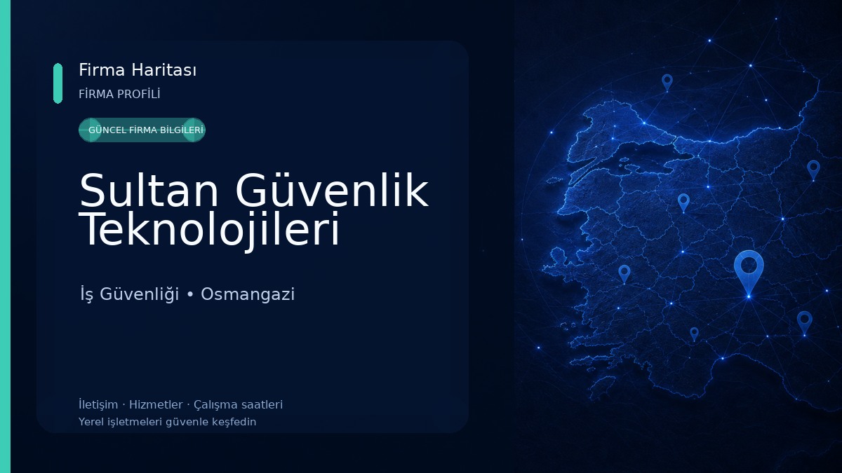 Sultan Güvenlik Teknolojileri İş Güvenliği
