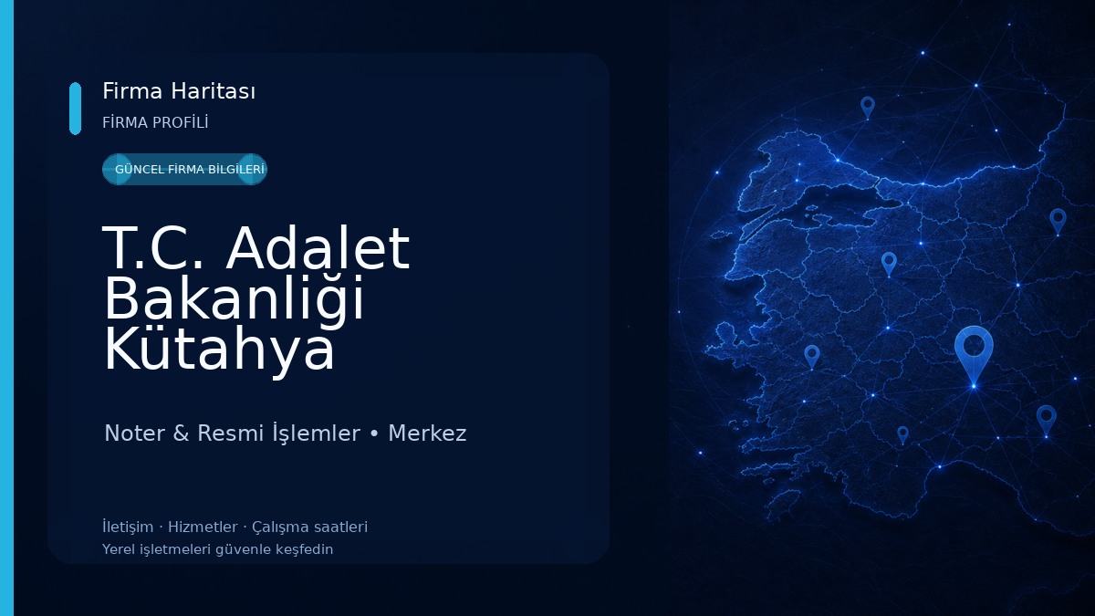 T.C. Adalet Bakanliği Kütahya 3.Noterliği 