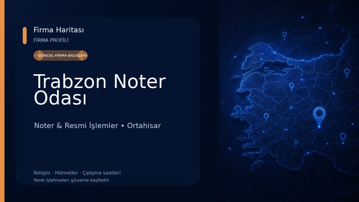 Trabzon Noter Odası 