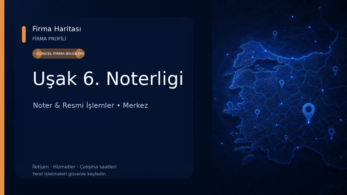 Uşak 6. Noterligi 