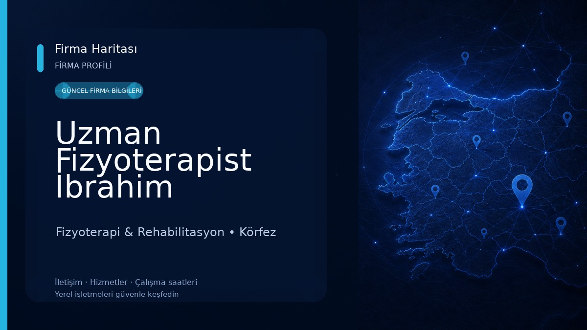 Uzman Fizyoterapist İbrahim Babayiğit | Kocaeli Fizik Tedavi Fizyoterapi & Rehabilitasyon