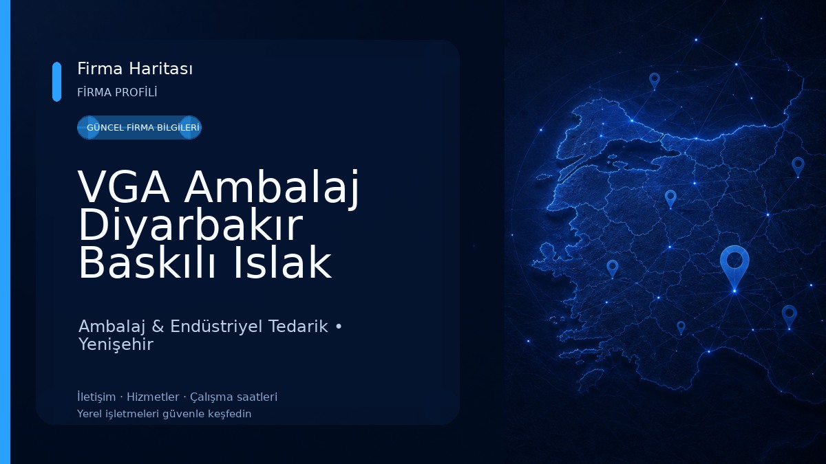 VGA Ambalaj Diyarbakır Baskılı Islak Mendil İmalatı