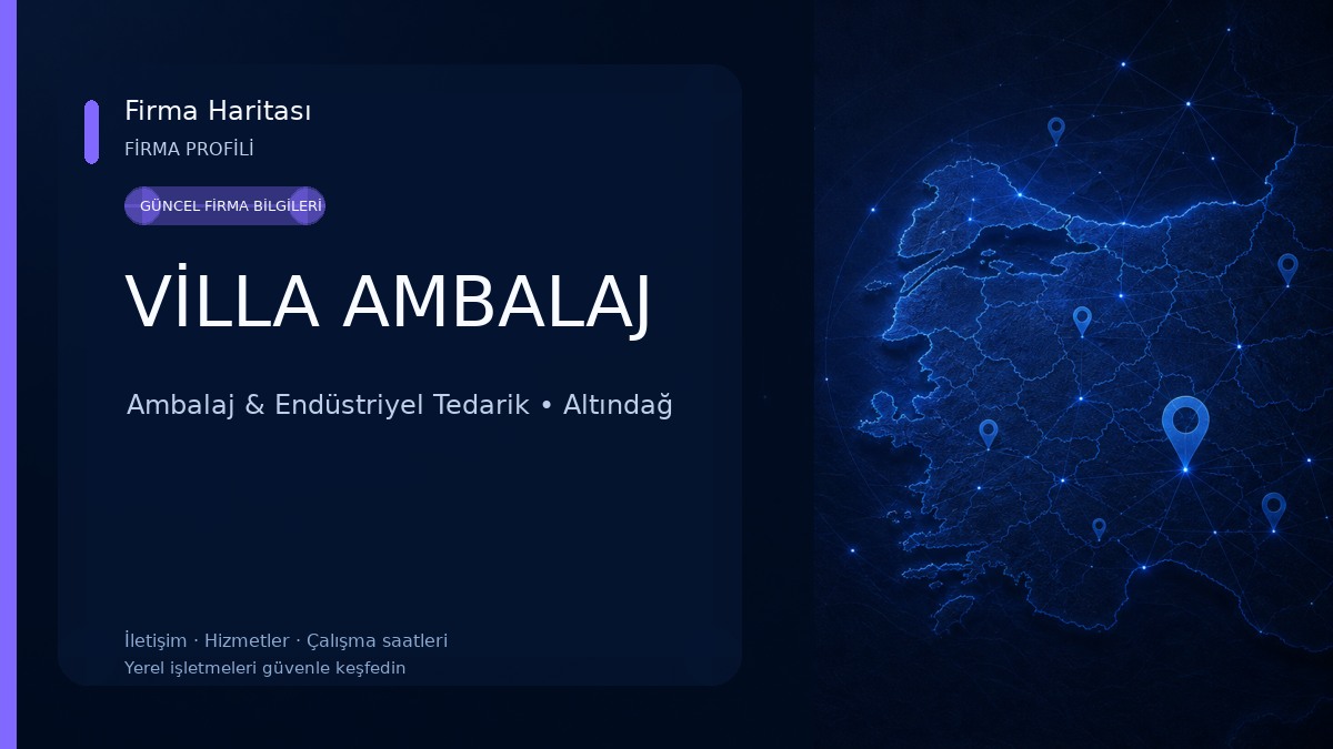 VİLLA AMBALAJ