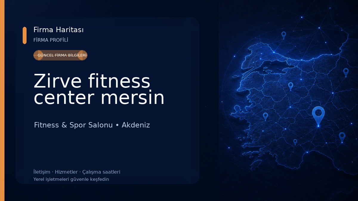 Zirve fitness center mersin Fitness & Spor Salonu